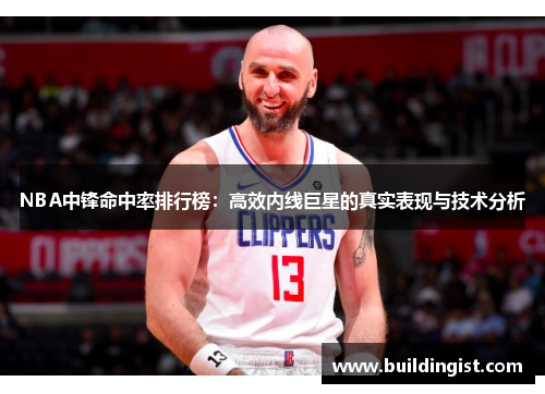 NBA中锋命中率排行榜：高效内线巨星的真实表现与技术分析